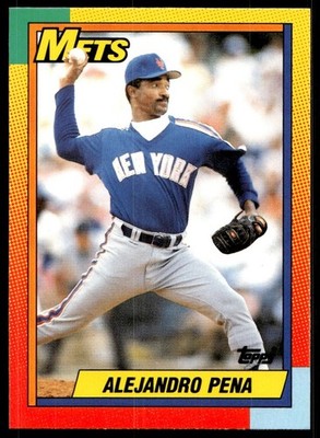1990 Topps Traded Alejandro Pena New York Mets #89T