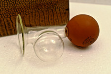 Vintage Deutsche Glas Cups Device Continental 2 " Medical Saugnapf Tool mit Box