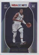 2020-21 Panini NBA Hoops Premium Box Set /199 Xavier Tillman #221 02ez