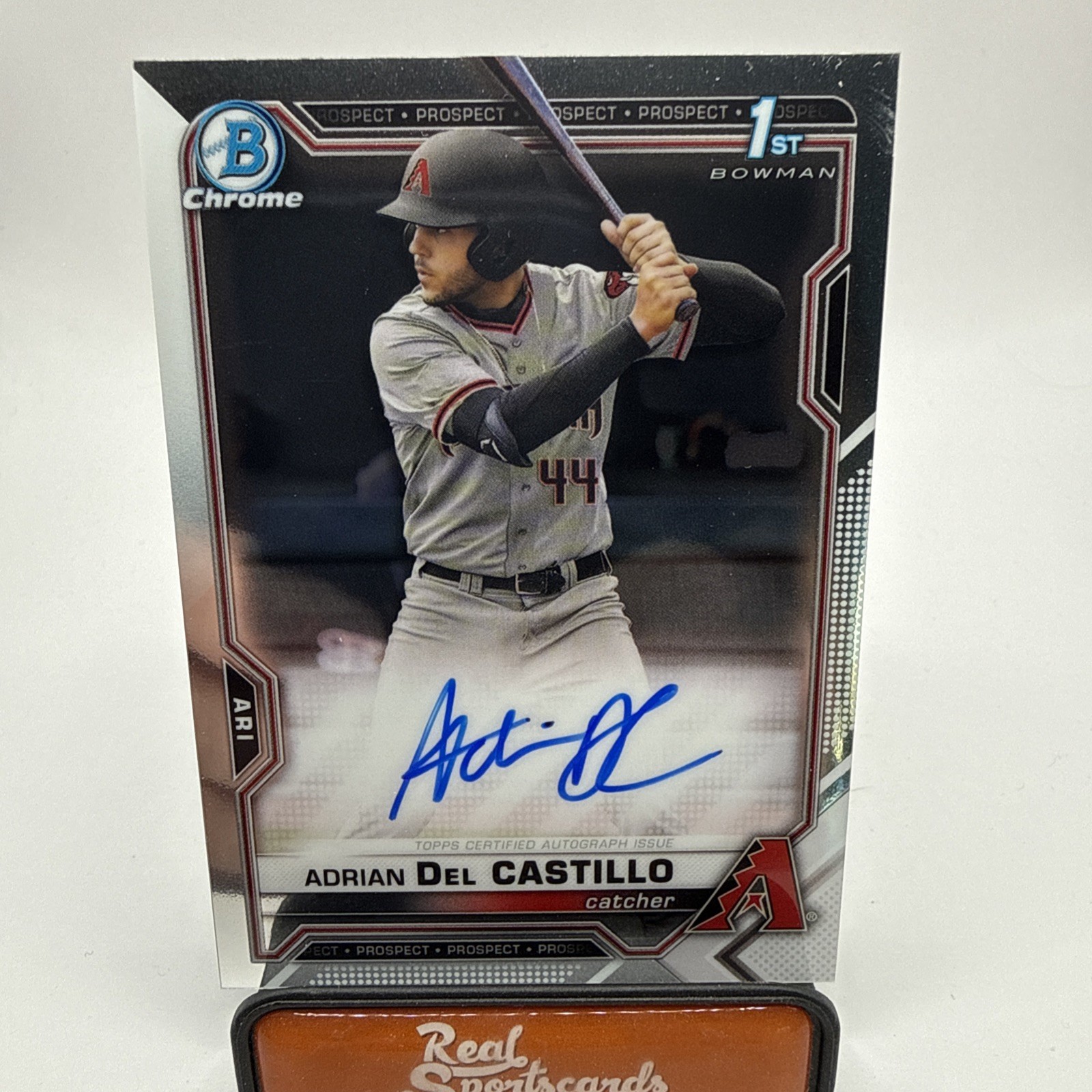 2021 Bowman Draft - Chrome Draft Autographs Adrian Del Castillo #CDA-AD Auto