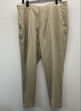 Perry Ellis Portfolio Mens Modern Fit Dress Pants Toast Tan Stretch 36x29 NWT