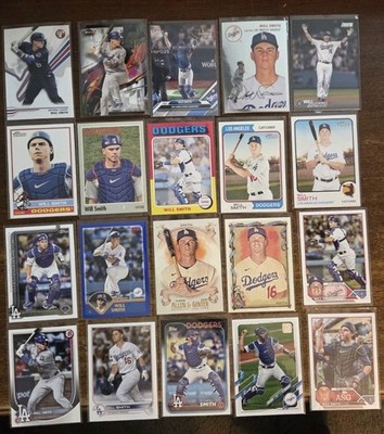 20 Card Will Smith Topps Lot Now Finest Pristine Chrome Stadium Club Heritage+++