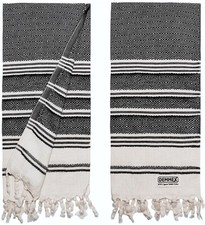 DEMMEX Organic Turkish Hand Towels for Bathroom   100 Oeko-TEX Certified