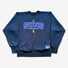 Champion Reverse Weave Phoenix Suns NBA Basketball Sweatshirt Black/Purple L