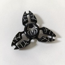 Black Spider Metal Fidget Spinner (Functional)