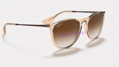 Ray-Ban RB4171 Erika Polarized Sunglasses 54mm Brown Gradient UV400