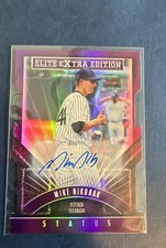 2015 Panini Elite Extra Edition - Mike Nikorak #28 Status Purple Die-Cut...