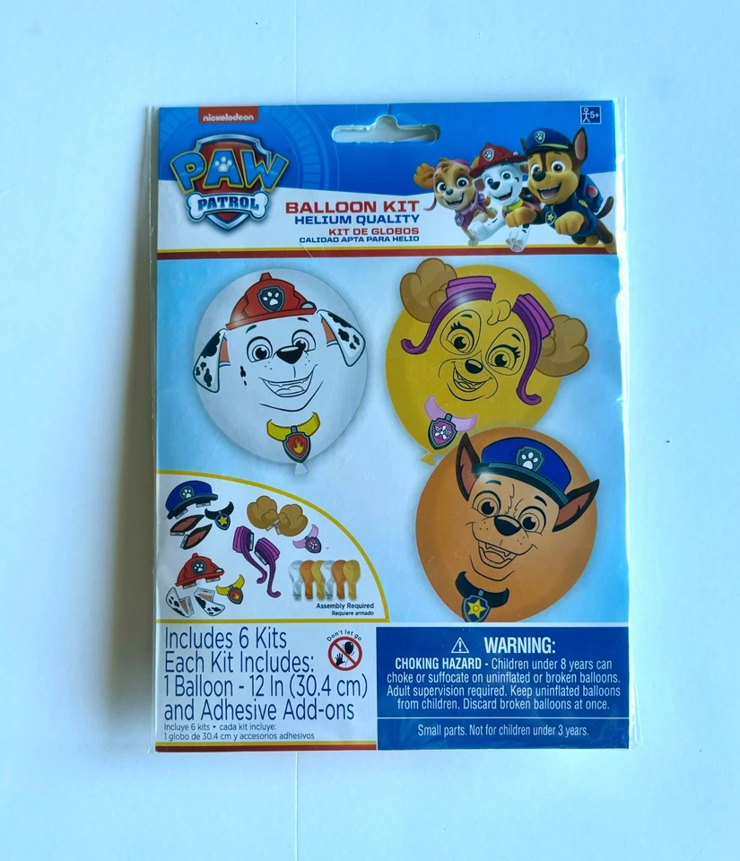 Nuevas decoraciones de fiesta de cumpleaños de Patrulla Canina Foto 2 de 4