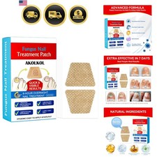 Toenail Fungus Treatment Extra Strength, 60 PCS Nail Repair Patches for Overn...