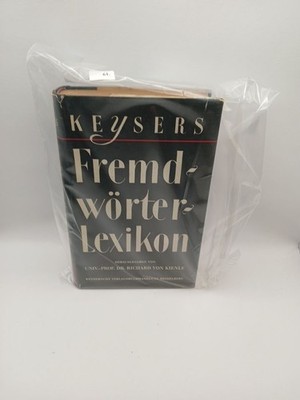 Fremdwörterlexikon. Keysers: