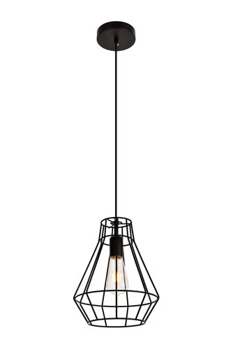 Living District Jago 1-Light Transitional Metal Pendant in Black - Picture 6 of 6