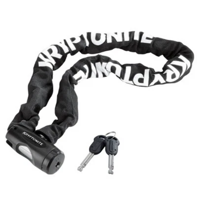 Kryptonite Chain Key Chain - 8mm: Black Key Lock for Bikes
