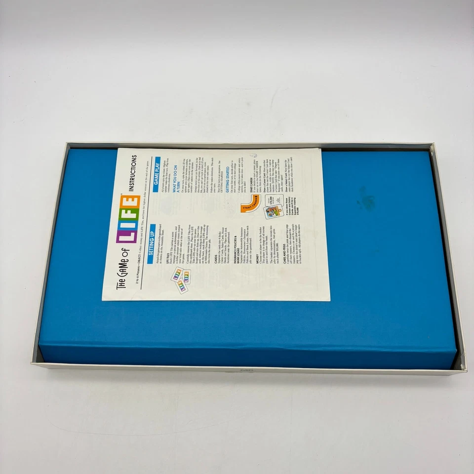 VINTAGE The Game of Life 1991 Milton Bradley COMPLETE Classic Family Kids - Image 3 of 4