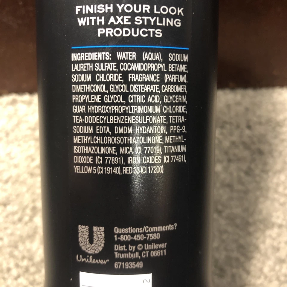 Axe Anarchy for Him 3-In-1 Shampoo Conditioner Body Wash Dark Pomegranate 12oz - Image 4 of 4