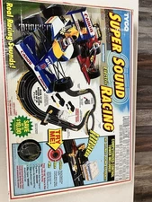 VINTAGE Tyco Super Sound Racing Slot Car set No Cars