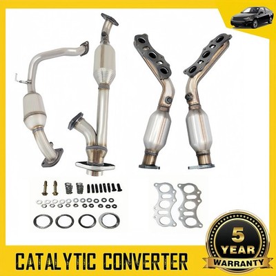 4x Catalytic Converter For TOYOTA 4RUNNER 2003-2012/Fj Cruiser 2007-2009 4.0L