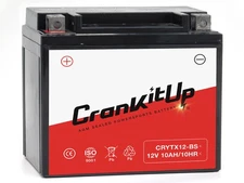 YTX12-BS CTX12-BS Motorcycle 12V 10Ah Maintenance Free Sealed AGM GEL Battery