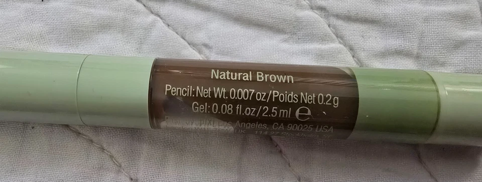 Lápiz y gel Pixi by Petra 2 en 1 Natural Brow Duo MARRÓN NATURAL NUEVO EN CAJA Foto 2 de 4