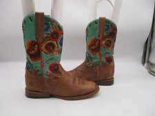 Ariat Gringa Floral Lizard Print MultiColor Boot Youth Size 1.5 Style 10023070