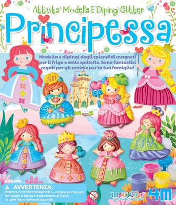 Merchandising 4M: Modella & Dipingi - Principesse Glitter