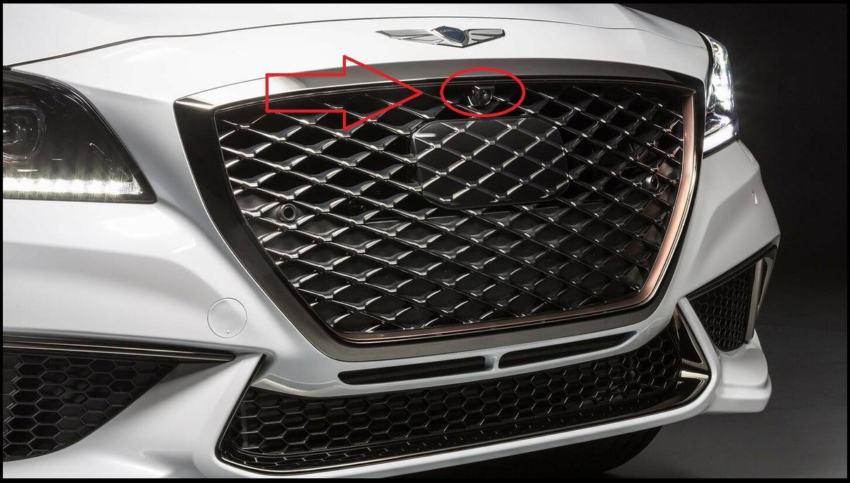 95780B1010 Front View-Backup Park Assist Camera For 2017-2020