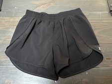 All In Motion Shorts Girls Size XL /14 Black Inner Brief Liner Athletic Active