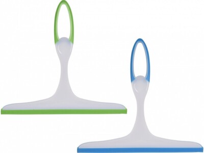 Duschabzieher Silikon Badezimmer 25cm 2er Set Wasser Fensterabzieher Saughaken