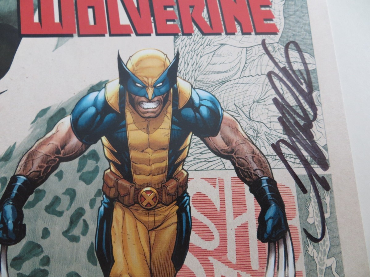 マンウォルページ 2013 MARVEL COMICS SAVAGE WOLVERINE # 2 SIGNED BY FRANK CHO, COA