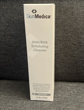 New Fresh Box Skinmedica AHA / BHA Exfoliating Facial Cleanser 6 oz / 177.4 ml