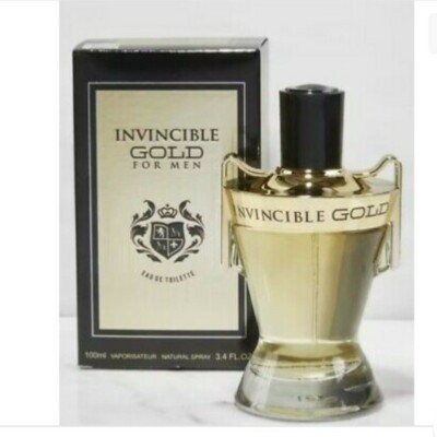 INVINCIBLE GOLG PERFUME FOR MEN INVINCIBLE GOLD COLOGNE OZ