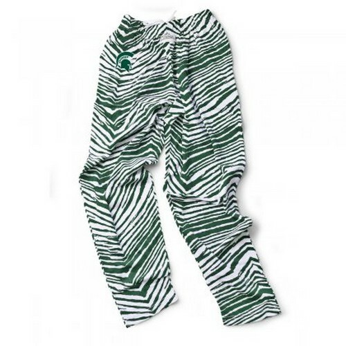 Michigan State Spartans Zubaz Pants NWT 