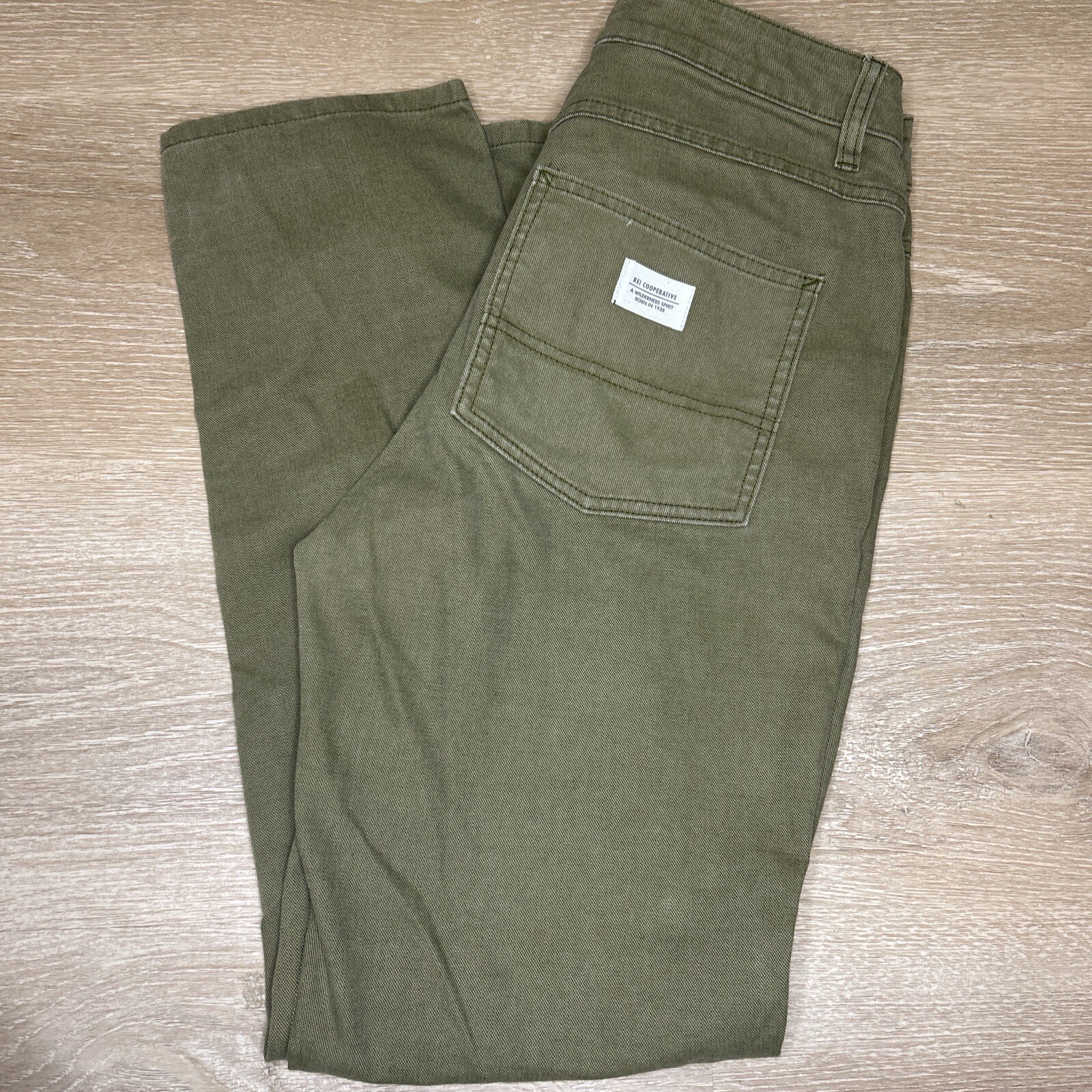 REI Cooperative Womens Olive Green Cargo Hiking Pants Size 6 eBay