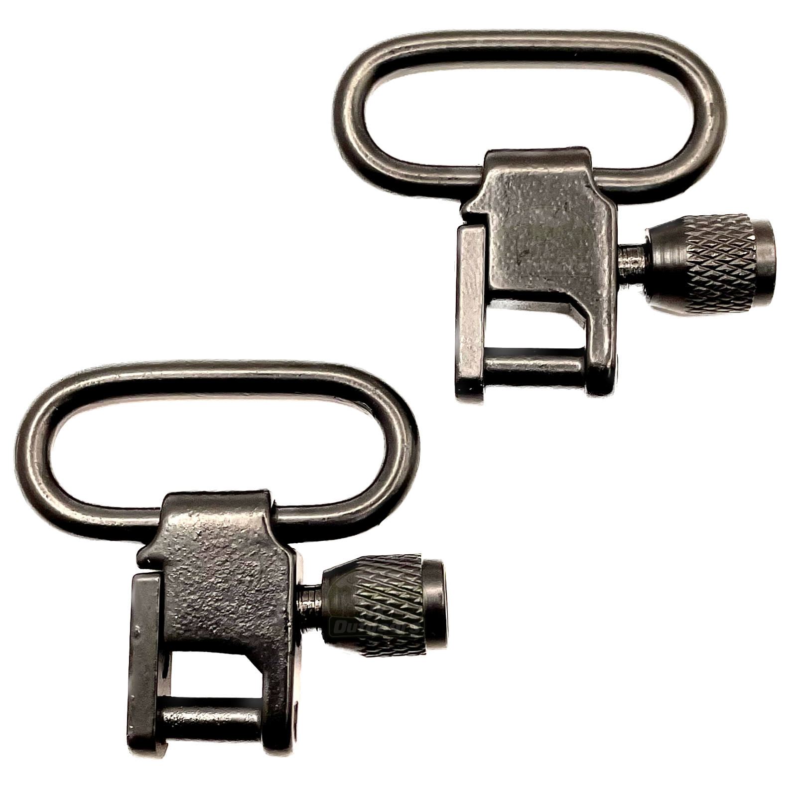 1" Quick Release Rifle Sling Swivels & Wood Screw Studs Gun Air Rifle