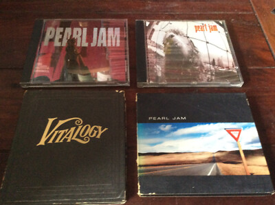 Pearl Jam [4 CD Alben] Ten + VS + Vitaloy + Yield
