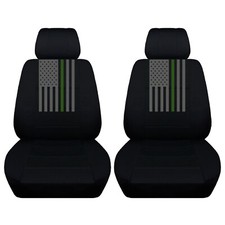 Car Seat Covers For A 2010 To 2020 Ford Mustang American Flag Car Seat Covers