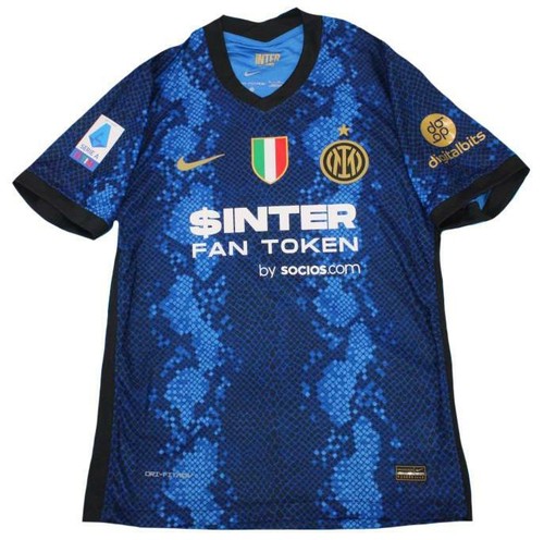 Maglia INTER 2021 2022 maglietta con patch scudetto casa completo adulti  bambini | eBay