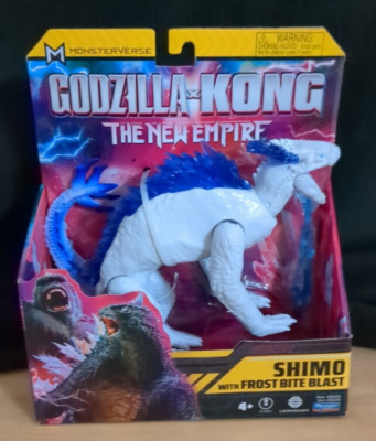 New 2024 Playmates Godzilla x Kong The New Empire Shimo with Frost Bite Blast