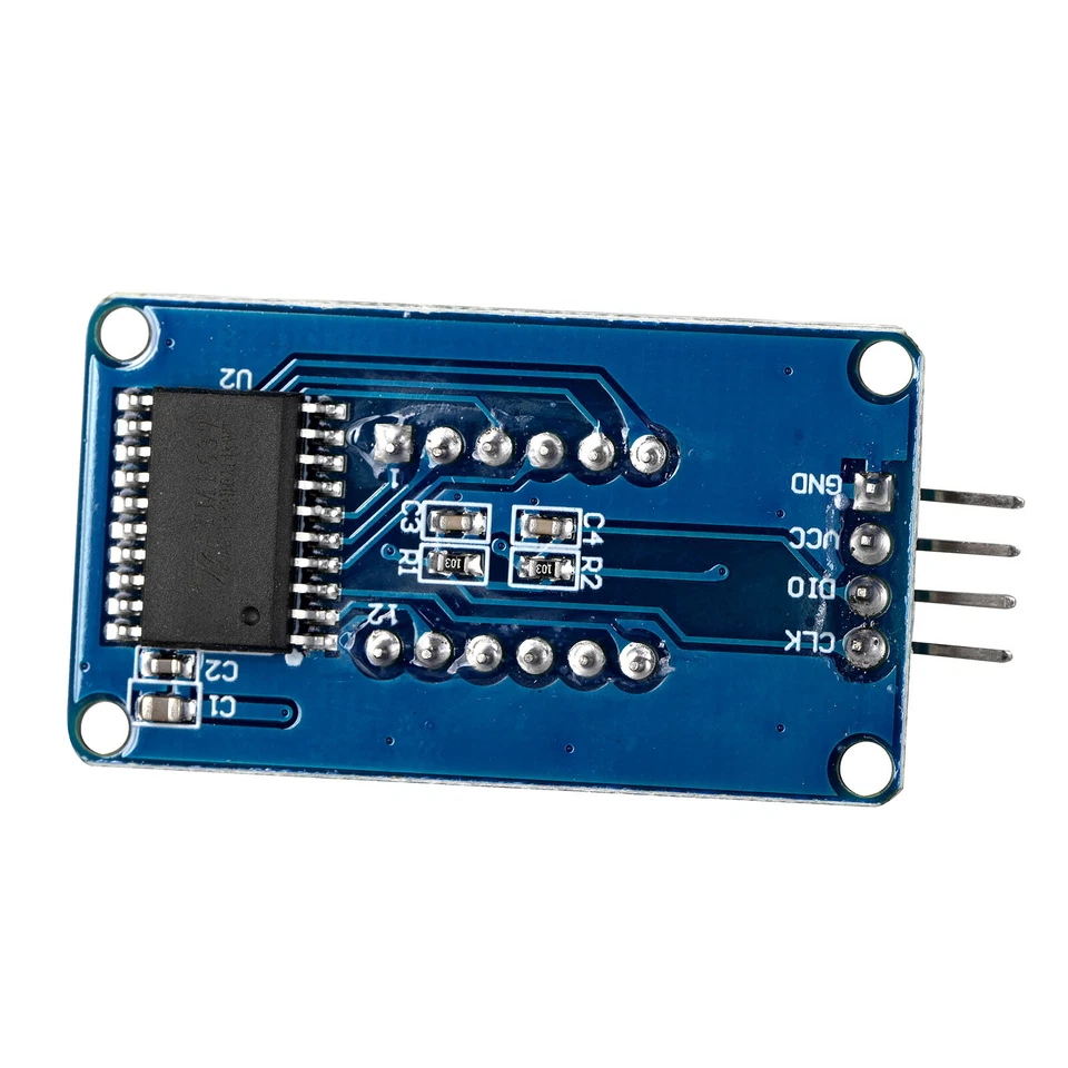 TM1637 4 Bits Digital Tube LED Clock Display Module for Arduino Due UNO 2560 R3 - Image 2 of 4