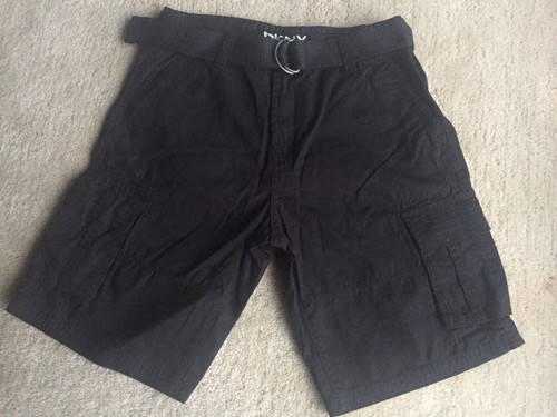 DKNY Size 16 Boys Black Cargo Short 