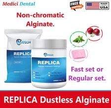 Replica Non-chromatic Alginate, Regular Set or Fast Set VPS Impression Materal