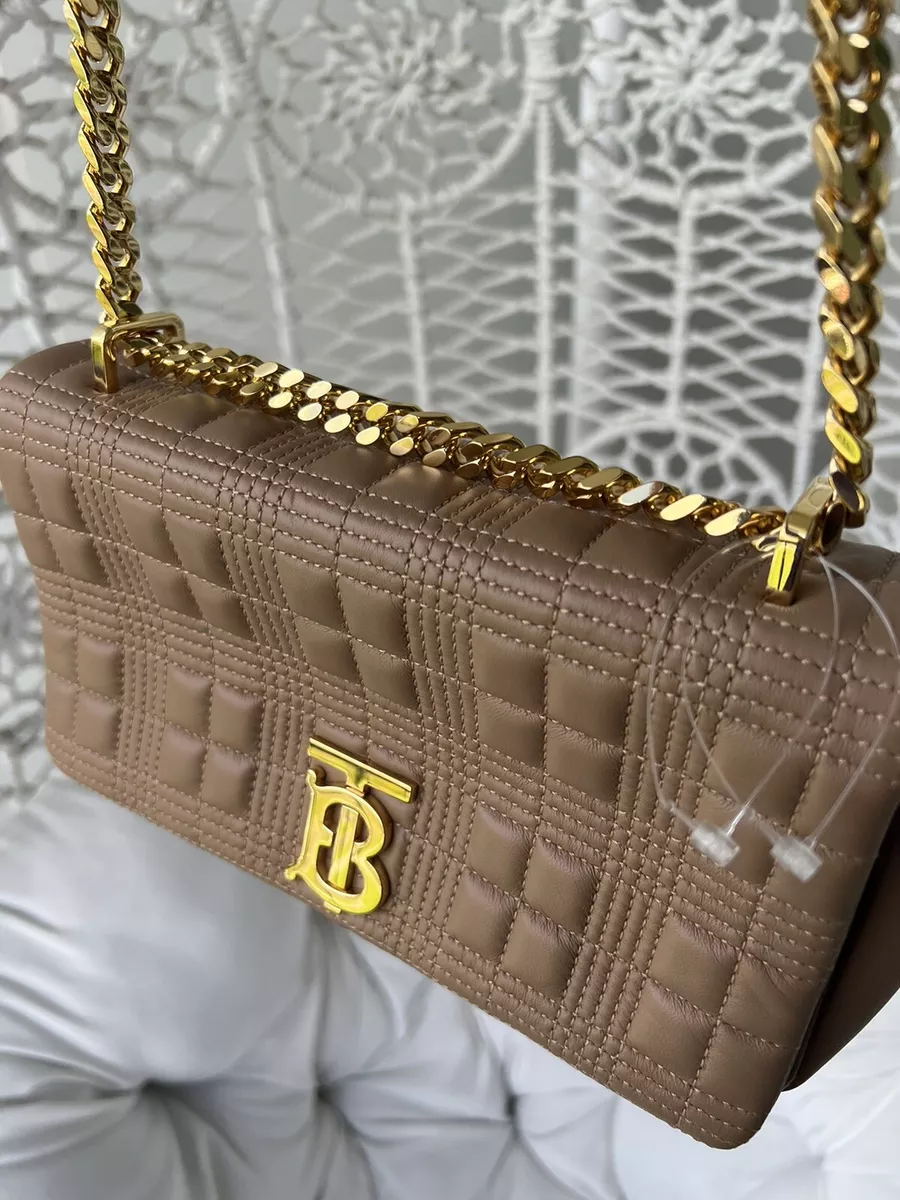 Burberry handbags gold 2025