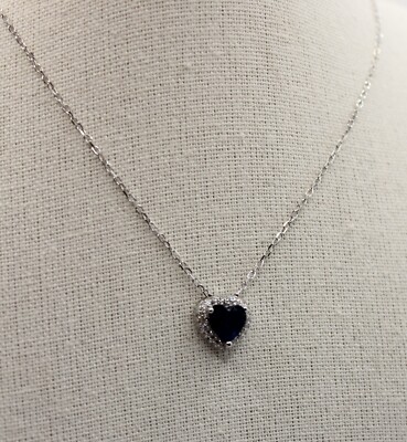 Collana con pendente a cuore in pietra preziosa colorata – & Co