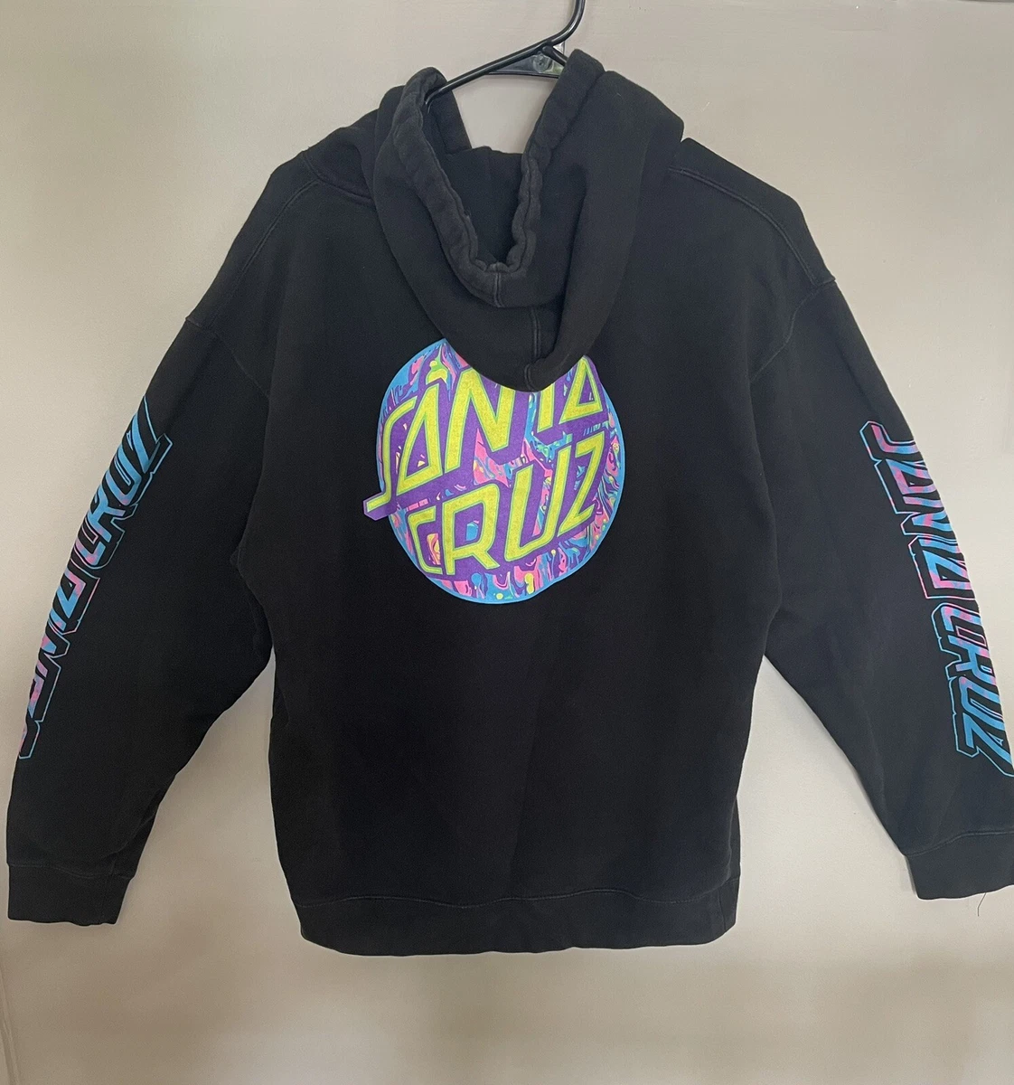 Santa cruz top spill dot hoodie