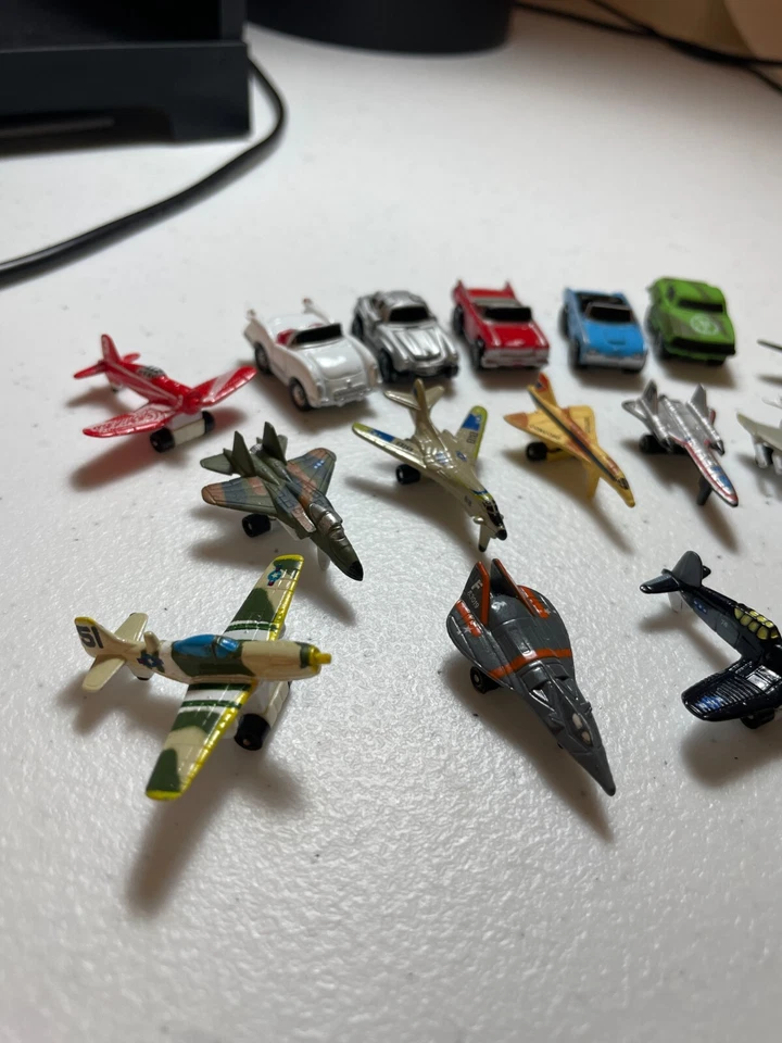 LOT OF VINTAGE MICRO MACHINES GALOOB VARIOUS CARS PLANES AIRCRAFT Deluxe - Изображение 2 из 4