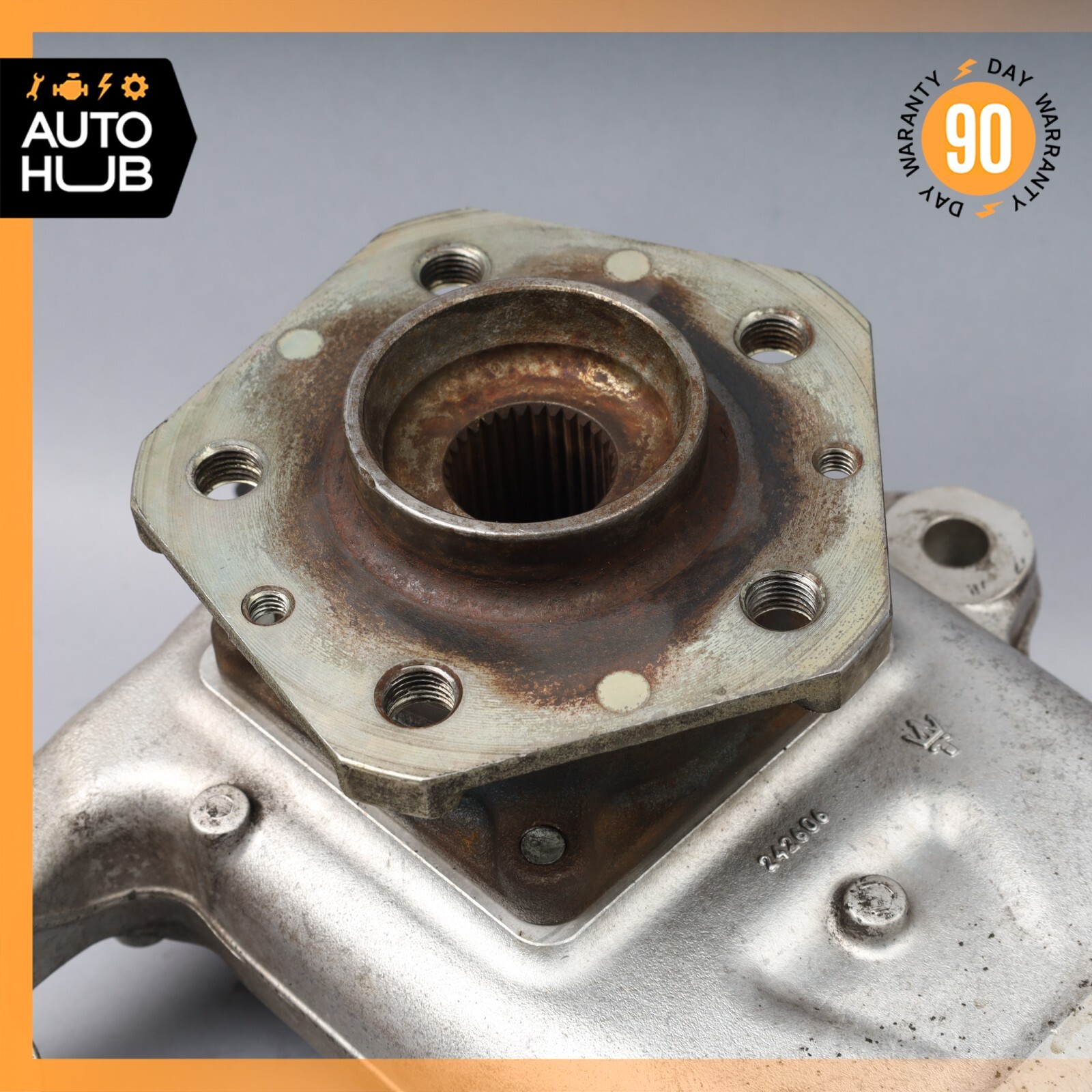 03-10 Maserati GranTurismo M145 Front Left Side Spindle Knuckle Hub OEM 70k