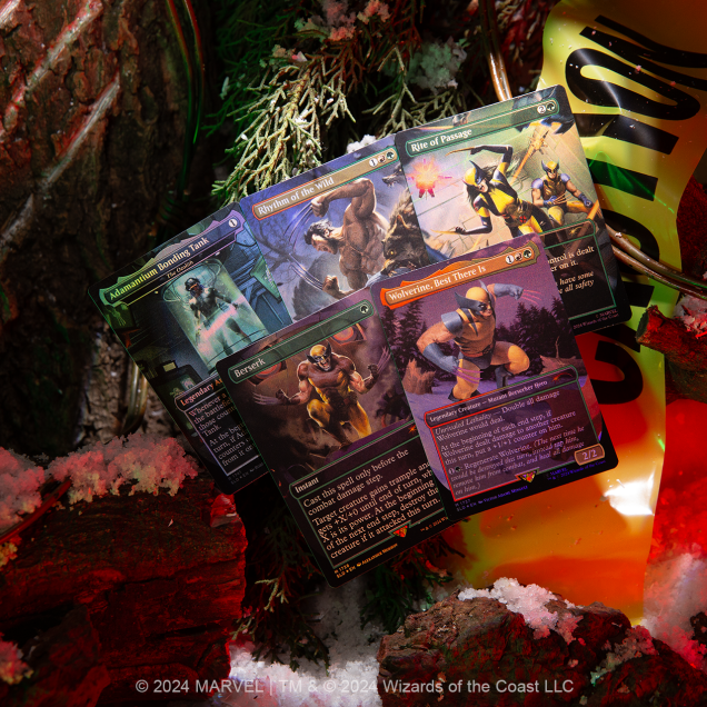 MTG Secret Lair Marvel’s Wolverine Foil Wolverine ✨ FOIL ✨ MTG Secret Lair x Marvel Magic the Gathering