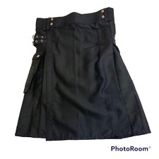 Workman Style Kilt Cargo Pocket Cotton Blend 24 in Length GREAT CONDITION Sz 32