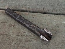 De colección Muy Antiguo 15mm Perforadora de Corte en Forma de V Cuero Sillín Arnés Fabricante