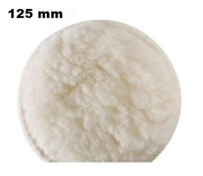 TAMPONE CUFFIA IN LANA X LUCIDARE FISSAGGIO A STRAPPO 125 mm PER SMERIGLIATRICE 