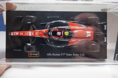 BBURAGO / F1 - 2023 ALFA ROMEO C43 - ZHOU GUANYU - 1:43 SCALE MODEL CAR 02348 - Picture 7 of 7